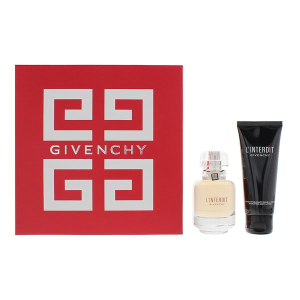 Givenchy L'interdit 2 Piece EDT Gift Set For Her (Parallel Import)