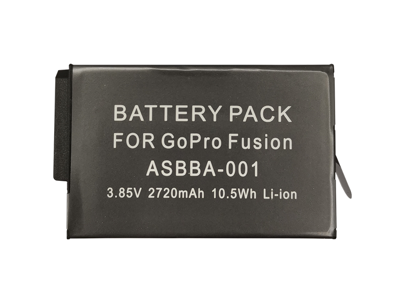 2720mAh Lithium-Ion Battery Pack for GoPro Fusion ASBBA-001