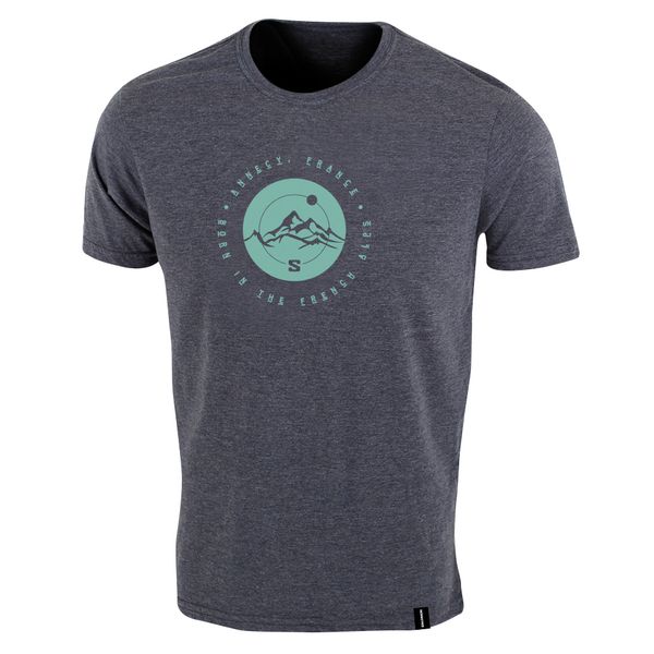 Salomon Men's Mandala Short Sleeve T-Shirt - Tetras Melange