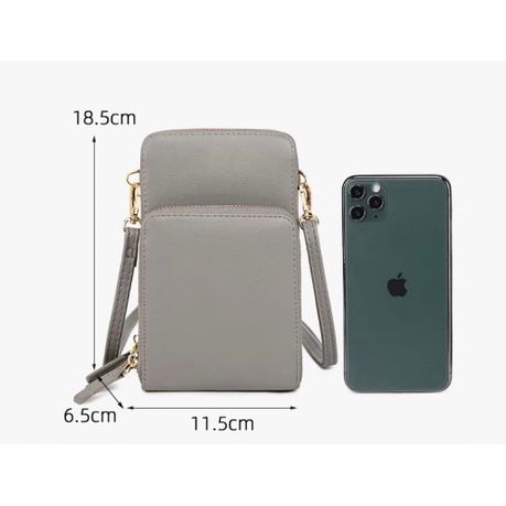 Cell phone sling outlet pouch