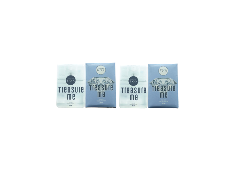 Perfume Box Treasure Me For Her Perfume Pocket size Set of 2