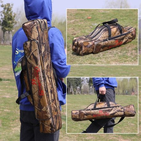Camping Weather Resistant Fishing Rod Tackle Bag - 80cm