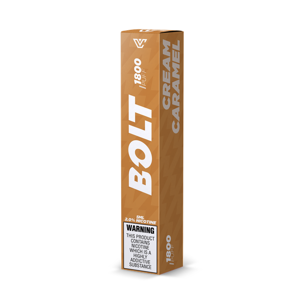 BOLT 1800 PUFF Disposable 5ml - Cream Caramel - 20mg/2%