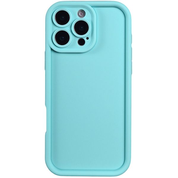 Phone Case with Bubble Edge &amp; Pro Camera Compatible with Iphone 16 Pro - Bright Green