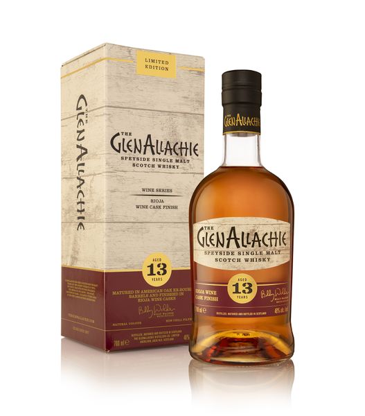GlenAllachie - 13 Year Old Rioja Speyside Single Malt Scotch Whisky - 750ml