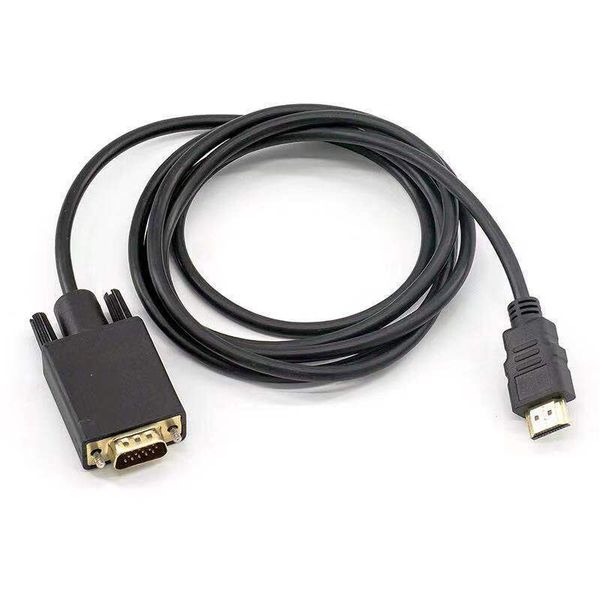 HDMI to VGA Adapter Cable 1.8M Compatible with Laptop PC Monitor