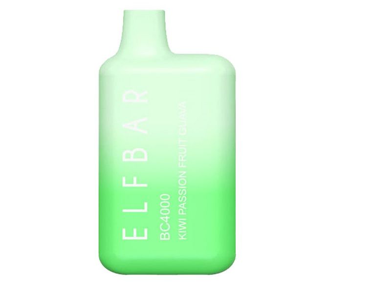 ELFBAR BC4000 Disposable Vape - Kiwi Passion Guava Flavor