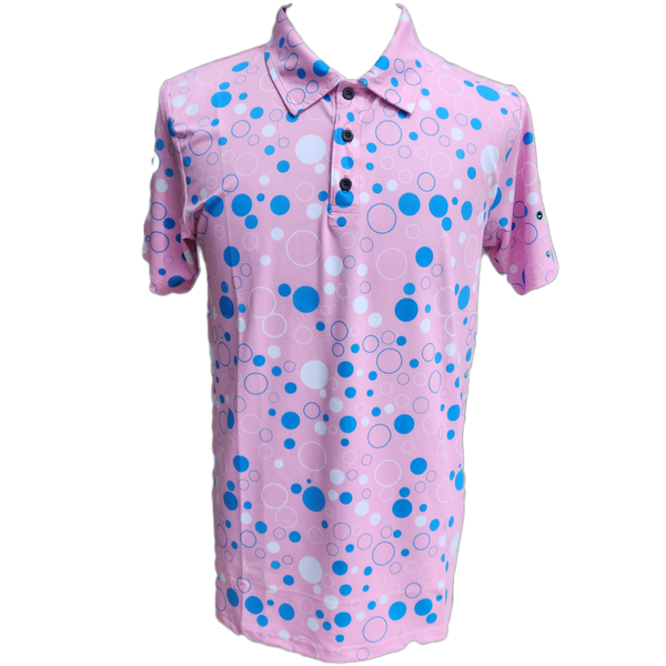 Mudball Golf - Men's Golf Shirt - Pink