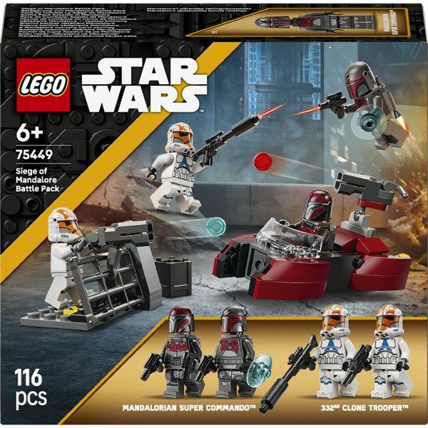 LEGO® Star Wars™ Siege of Mandalore Battle Pack Set 75449