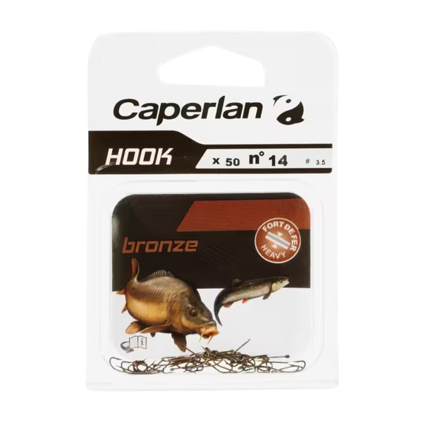 Caperlan Single Fishing Hook - Bronze