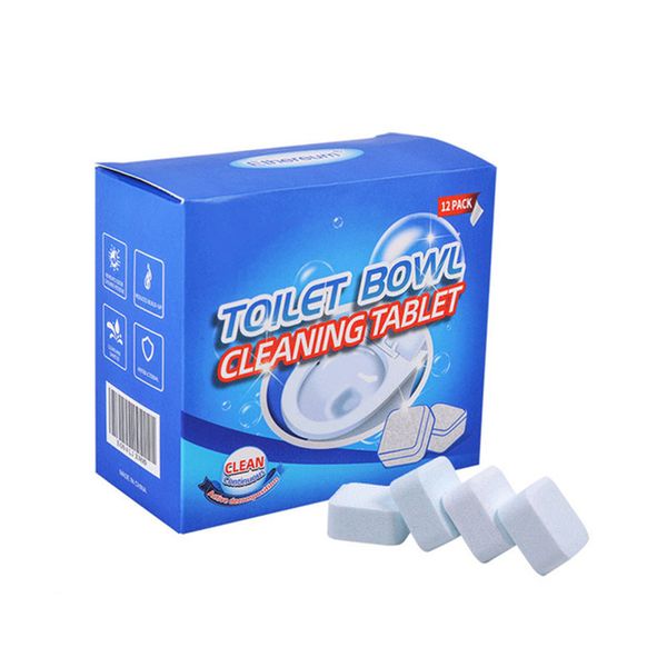 Boss Toilet Bowl Dissolving Continuous Cleaning Tablet Active Odour 12 Pc