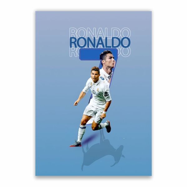 Ronaldo 7 Goat Poster - A1