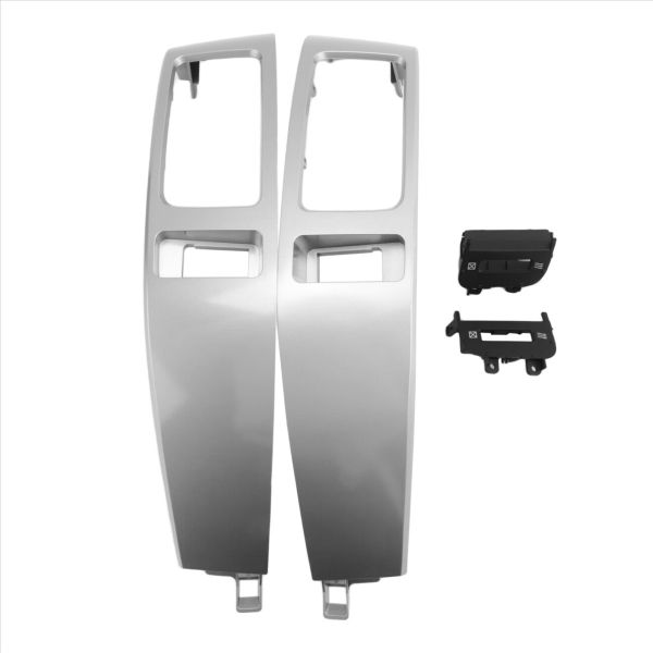 2 Pcs A/C Vents Plate Panel for Land Cruiser Prado Compatible with Toyota