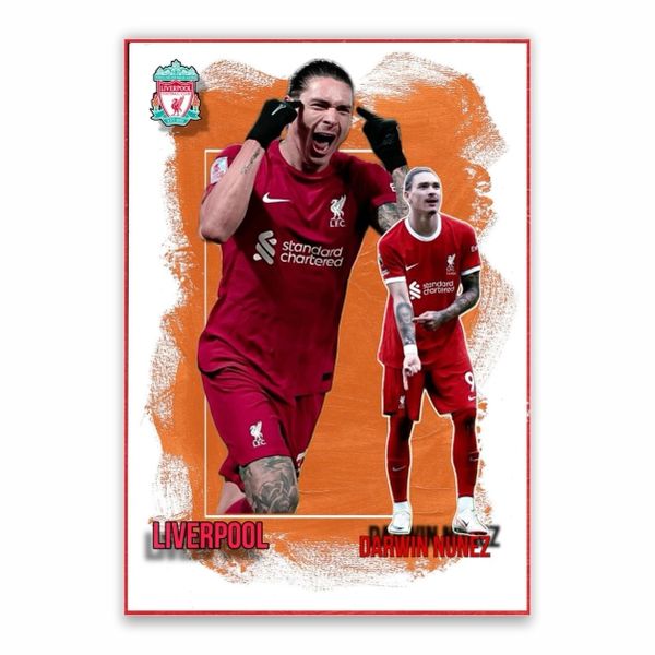 Darwin Nunez Liverpool Poster - A1