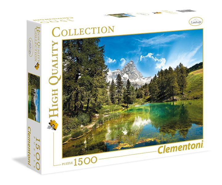 Clementoni 1500 Piece Puzzle - Blue Lake
