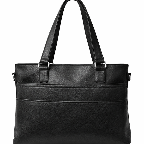 Elegant PU Leather Tote Handbag for Women - Slim Office &amp; Daily Bag