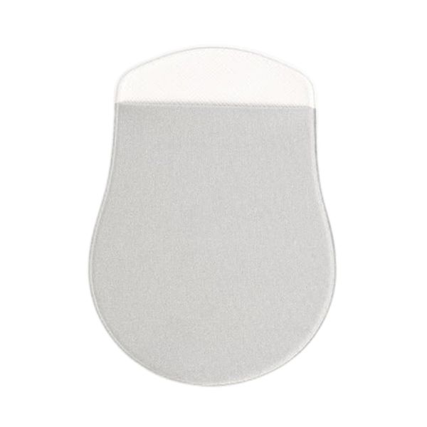 Stick-On Mouse Pad Pouch Holder Adhesive Case Grey