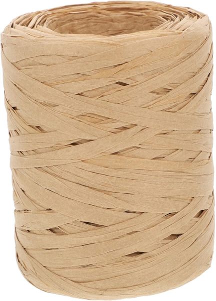 1roll Raffia Paper Rope for Crafting Twine for Wrapping Floral Bouquets