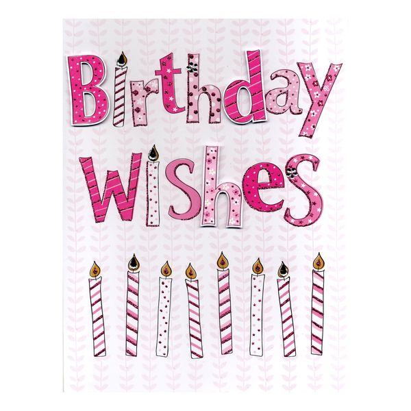 Giant Greeting Card - Birthday Wishes