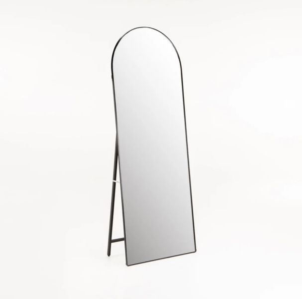 Glass Frame Arched 170 cm x 77 cm Aluminum Mirror