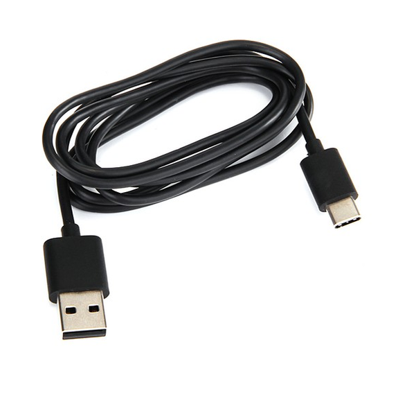 iLite 2 Meters USB TYPE C Charging and Data Sync Cable - Black