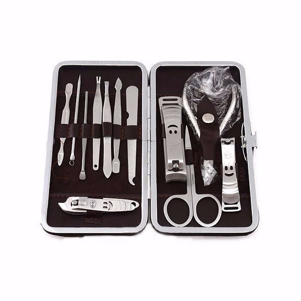 Professional Nail Grooming Kit With Travel Case Set of 12 Shop
