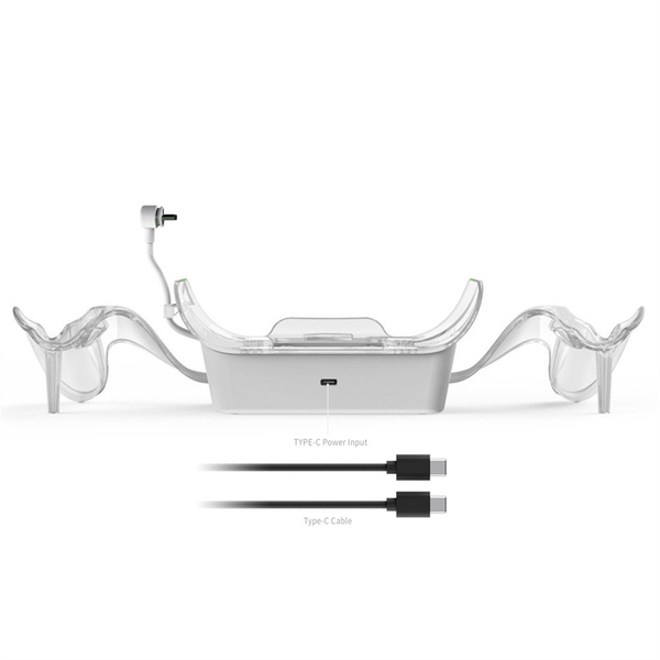 Vr Headset Charging Stand with 2 Rechargeable Batteries