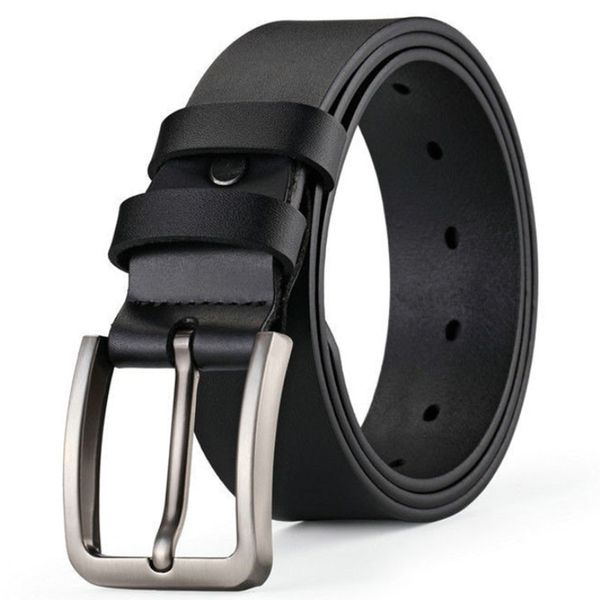 Business Leisure Men's Belts Male Luxury Designer Pu Leather Jeans Belts