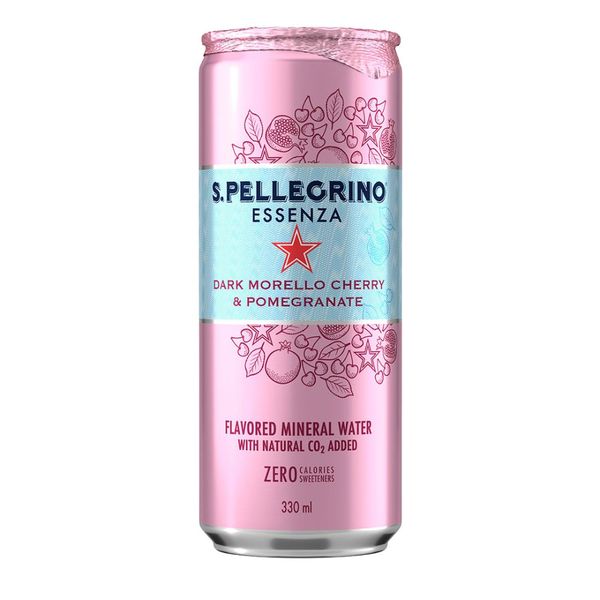 Sparkling Water | Dark Cherry &amp; Pomegranate - 12-Pack | San Pellegrino