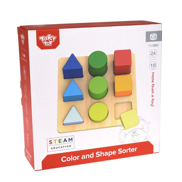 TookyToy Colour &amp; Shape Sorter
