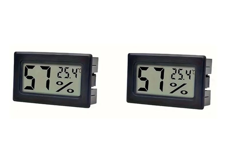 Temperature and Humidity Thermometer -Pack of 2