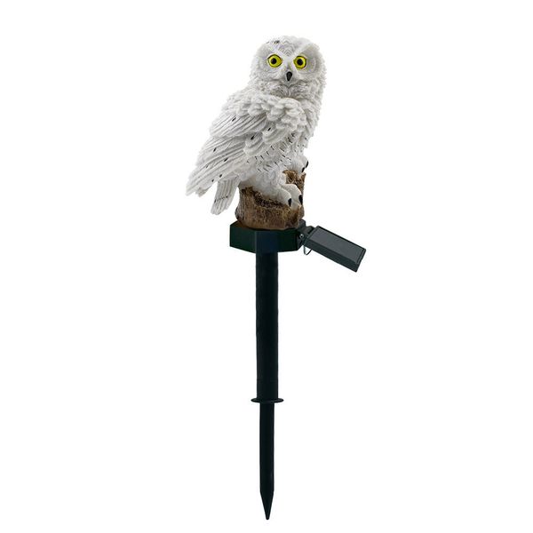 Solar Power Owl Design LED Energy Saving Garden Light