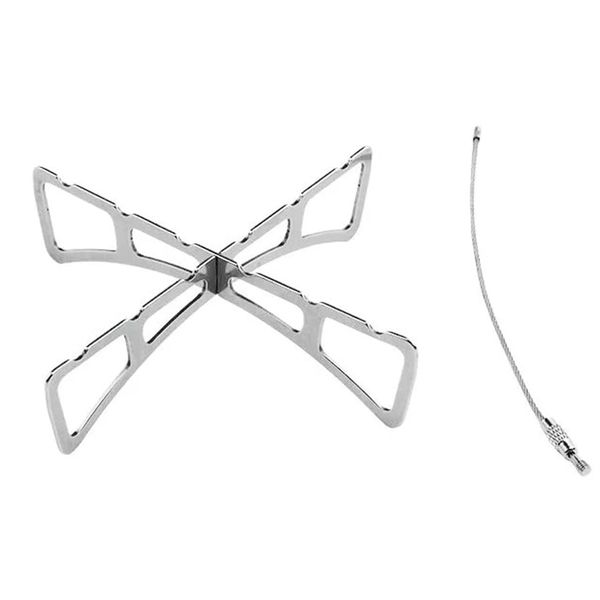 Cross Stand Portable Stainless Steel Steamer Rack Cooling Rack