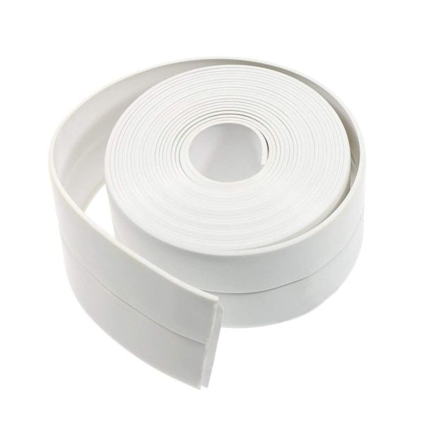 3m Self-Adhesive Waterproof Mold Proof Sealing Strip Tapes - White - 10Piece