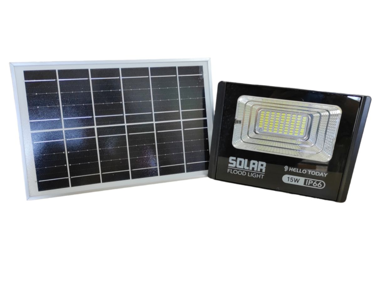 Hello Today Solar Flood Light 15w Buy Online in South Africa