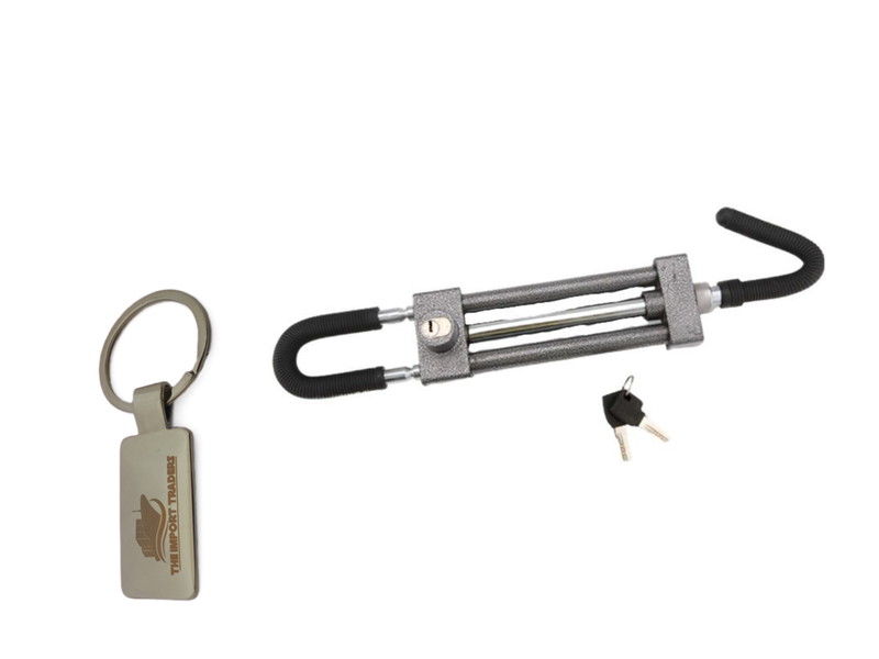 Security Steering Wheel Pedal Lock With TIT Keychain