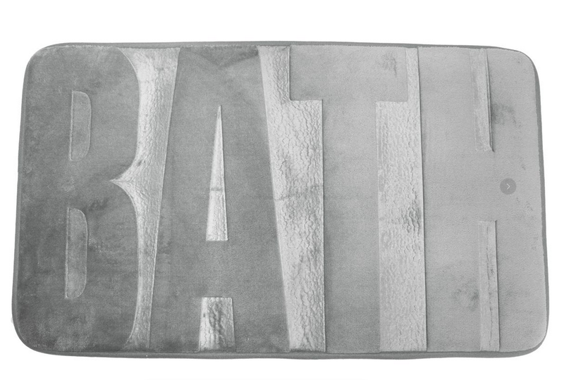 Grey Bath Mat