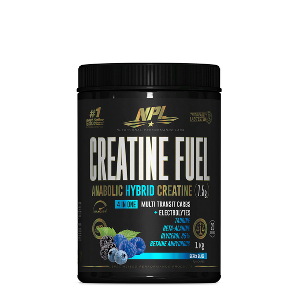NPL Creatine Fuel, Blueberry Blaze - 1kg