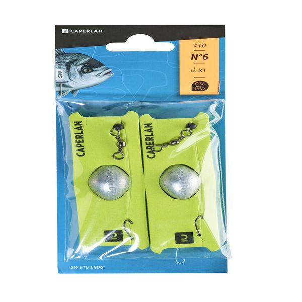 Caperlan Leader for Sea and Seaside Fishing SW ETU LEDG x2