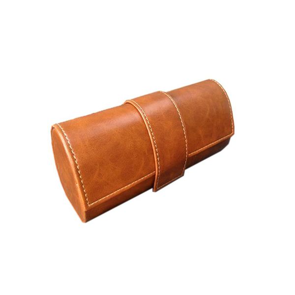 Men's Sunglasses Glasses Case Fashion Retro PU Leather Shell