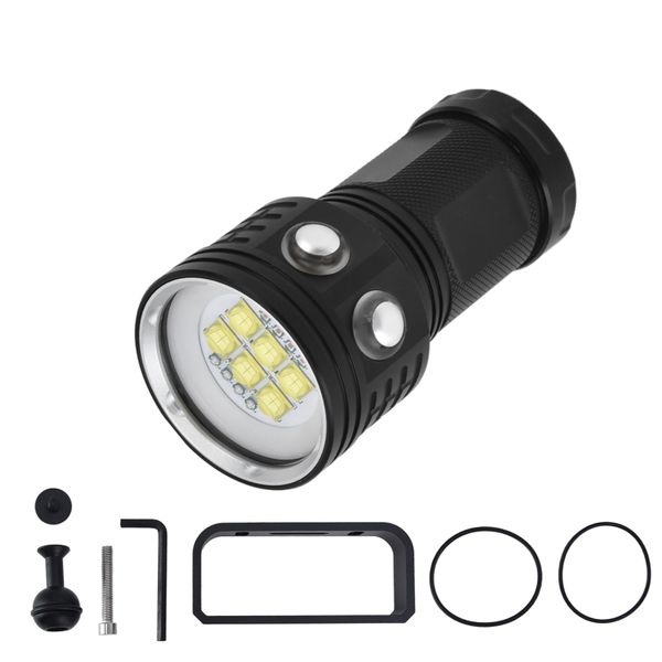 14LED 3 - Color 7 - Mode 328ft Underwater Photography Flashlight