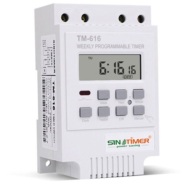 Sinotimer Tm616W-2 30A 220V Relay Timer Control Timer Compatible with None