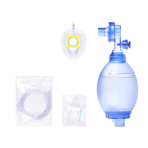 PVC Bag Valve-Mask Resuscitator (BVMR) - Adult