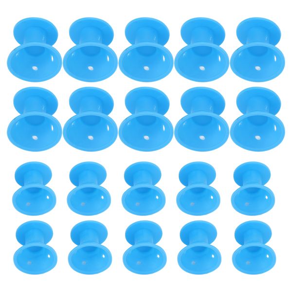 20pcs Silicone Hair Rollers Soft Styling Curlers