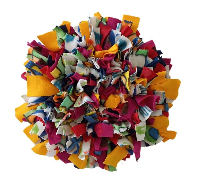 Handmade Pet Snuffle Mat - Rainbow Colours
