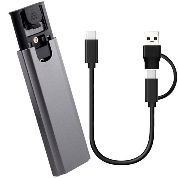 M.2 External SSD Adapter 10Gbps NVME/NGFF Dual Protocol SSD Enclosure