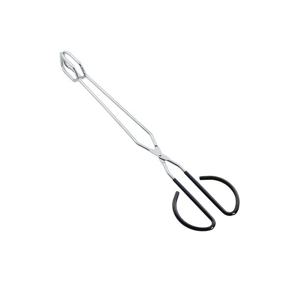 Stainless Steel Extra Long Scissor Braai Grilling Tongs - 41cm