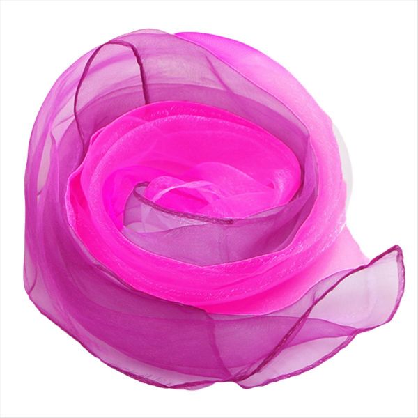 Rose Red Gradient Children'S Dance Scarf