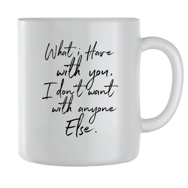 With You Coffee Mugs for Men Women Motivational Sayings Graphic Present 148