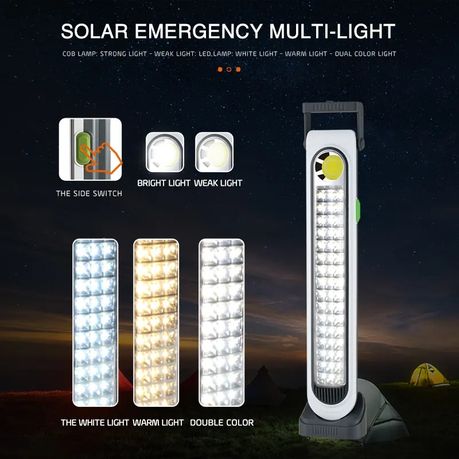 Solar powered emergency deals lights